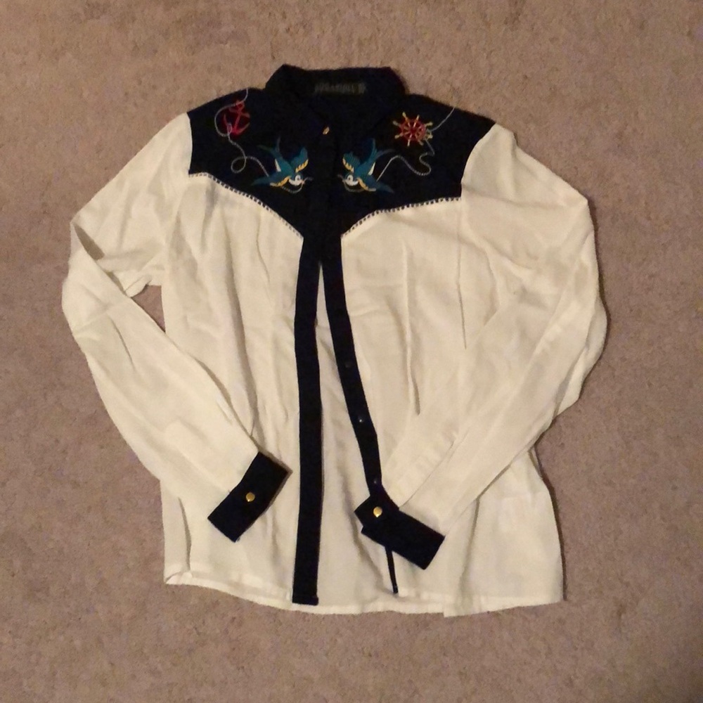Western style blouse